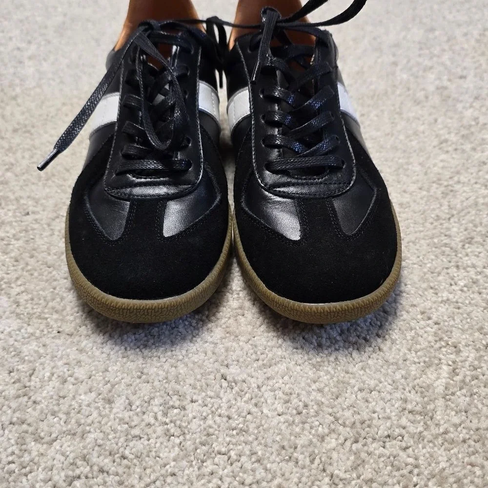 Beckett Simonon Unisex Morgan Full Leather Trainers Sz 6.5 Women's‎